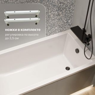 STWORKI Ольборг 170x80 Матовая ФР-00014091МТ+ножки